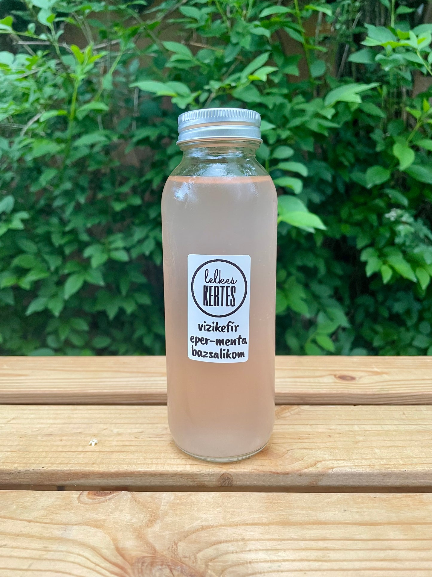 Fermentált eper-menta-bazsalikom