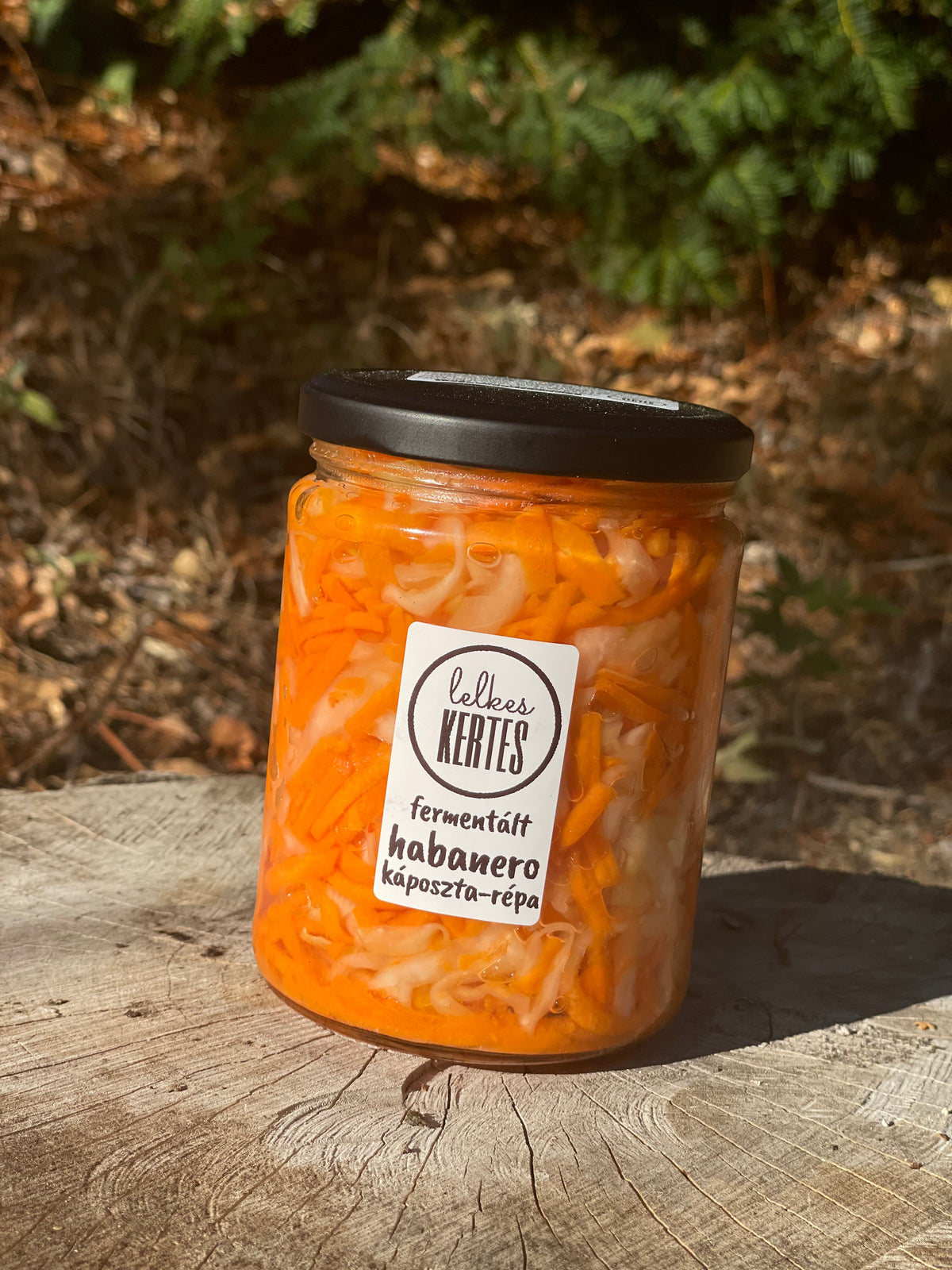 Fermentált habanero káposzta-répa