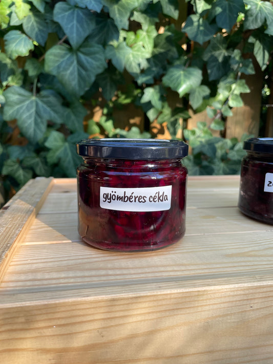 Fermentált gyömbéres cékla