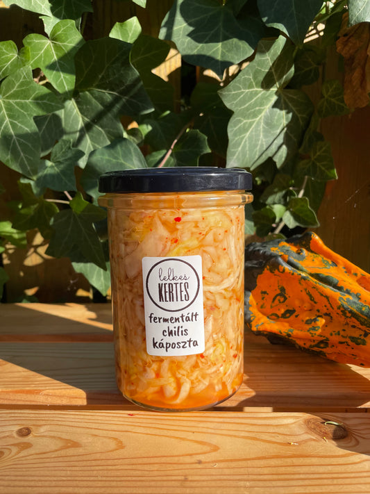 Fermentált chilis káposzta