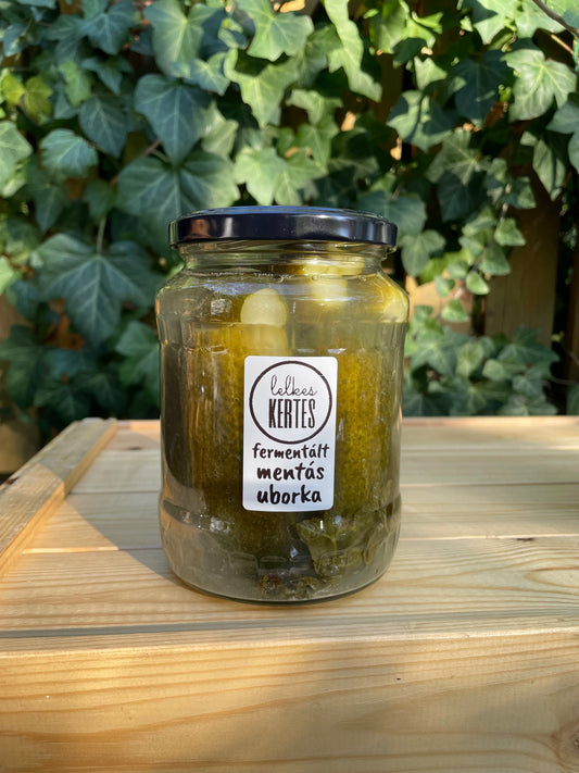 Fermentált mentás uborka