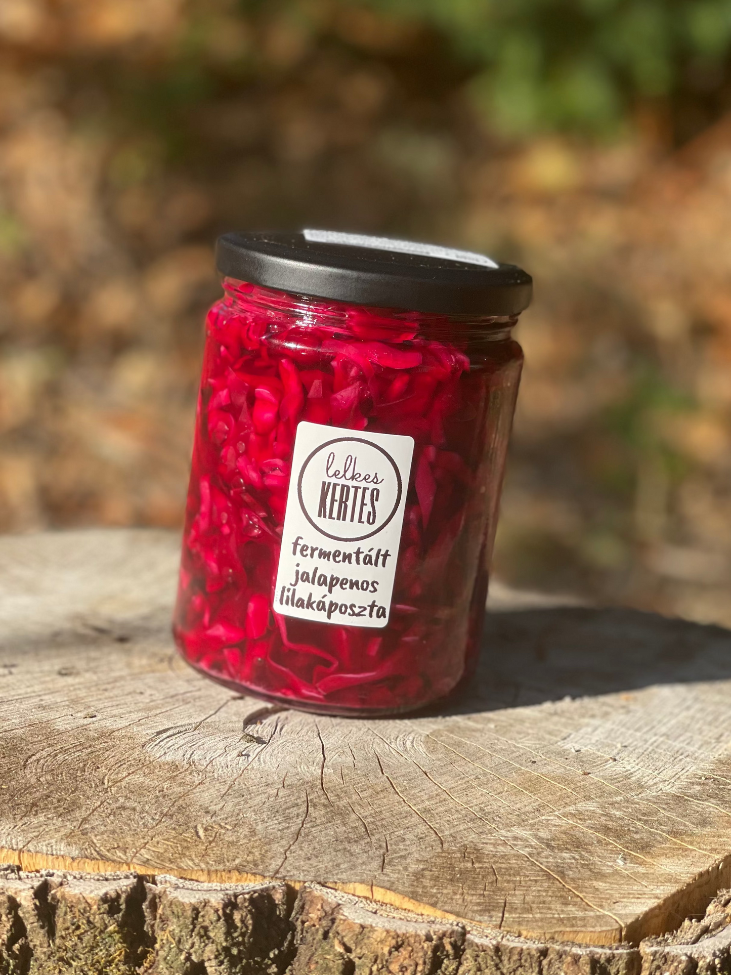 Fermentált jalapeños lilakáposzta